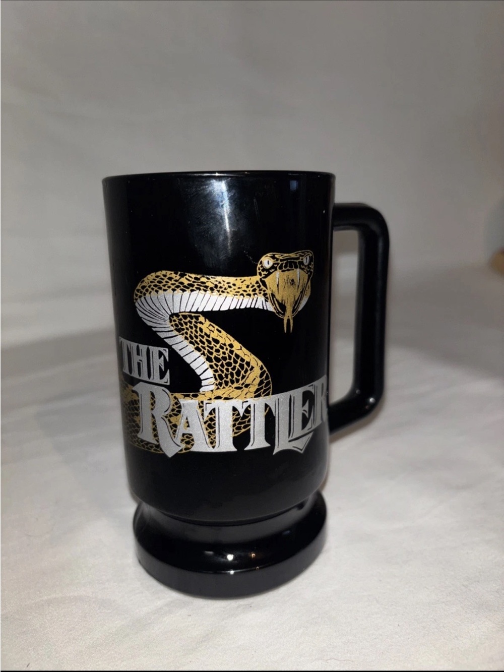 Fiesta Texas The Rattler Ceramic Mug Vintage 1991